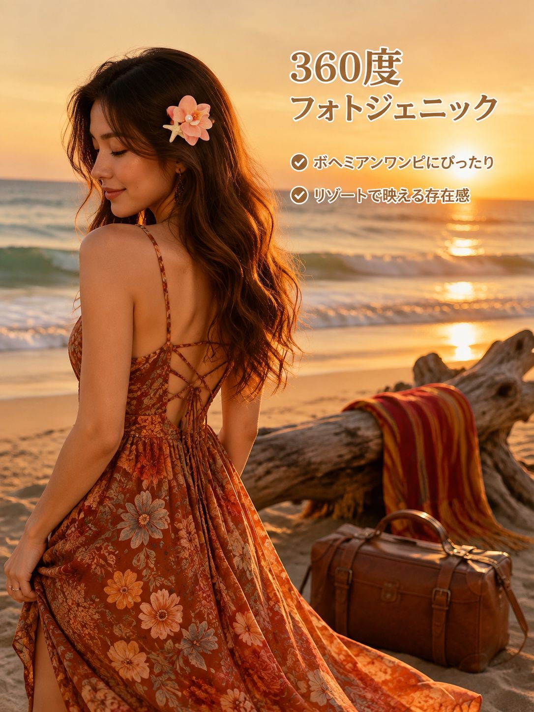 ファレノプシス＆ヒトデサイドヘアピン