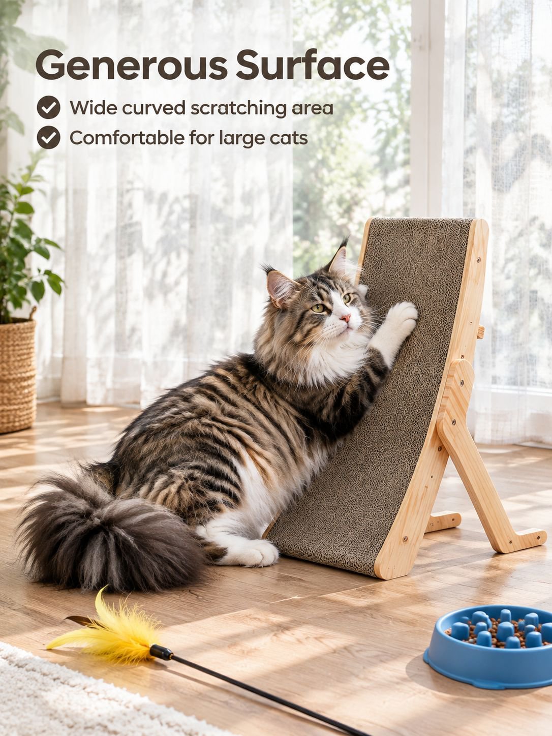 Vertical Cat Scratching Board