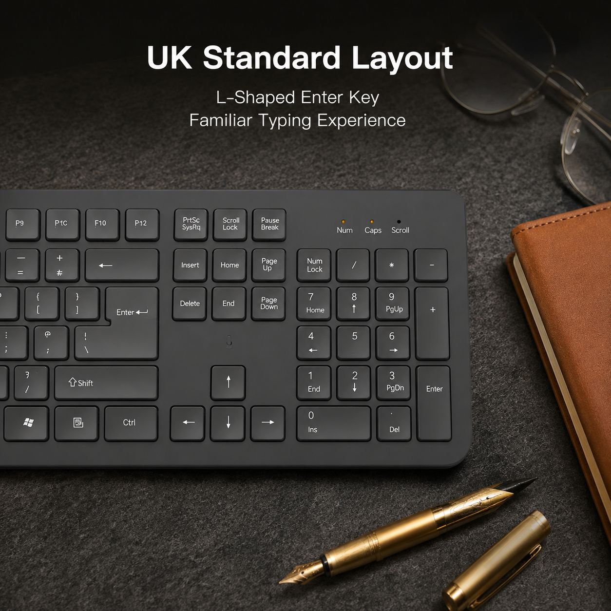 2.4G Wireless Keyboard & Mouse Set