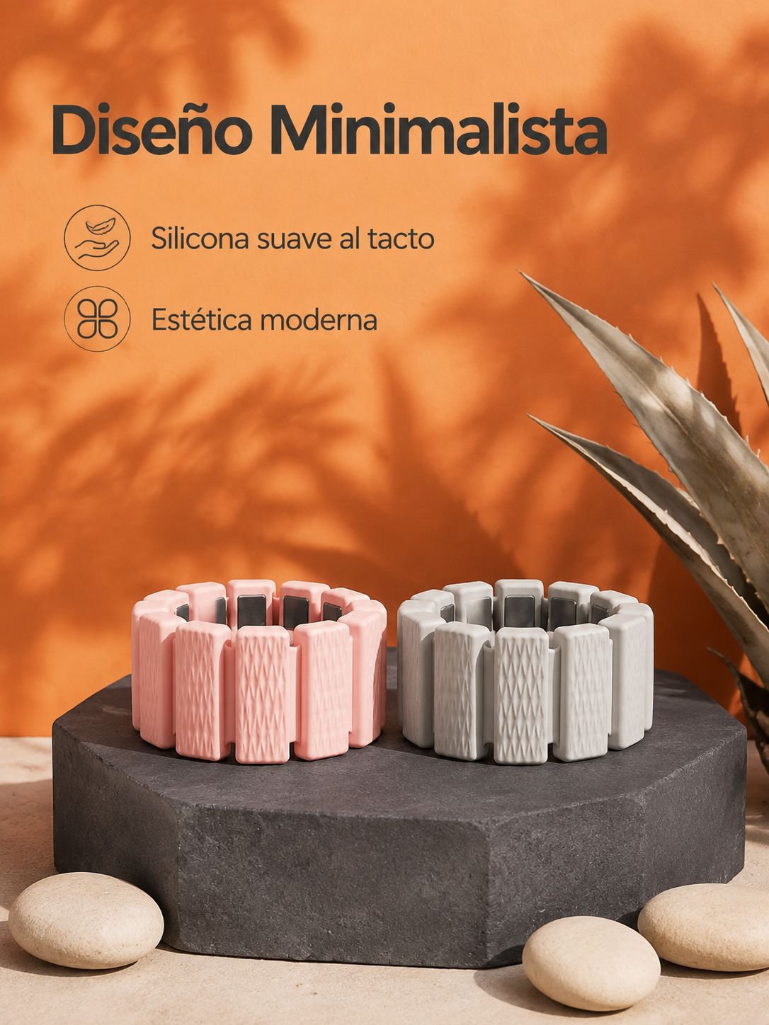 Brazalete de silicona para entrenamiento con peso