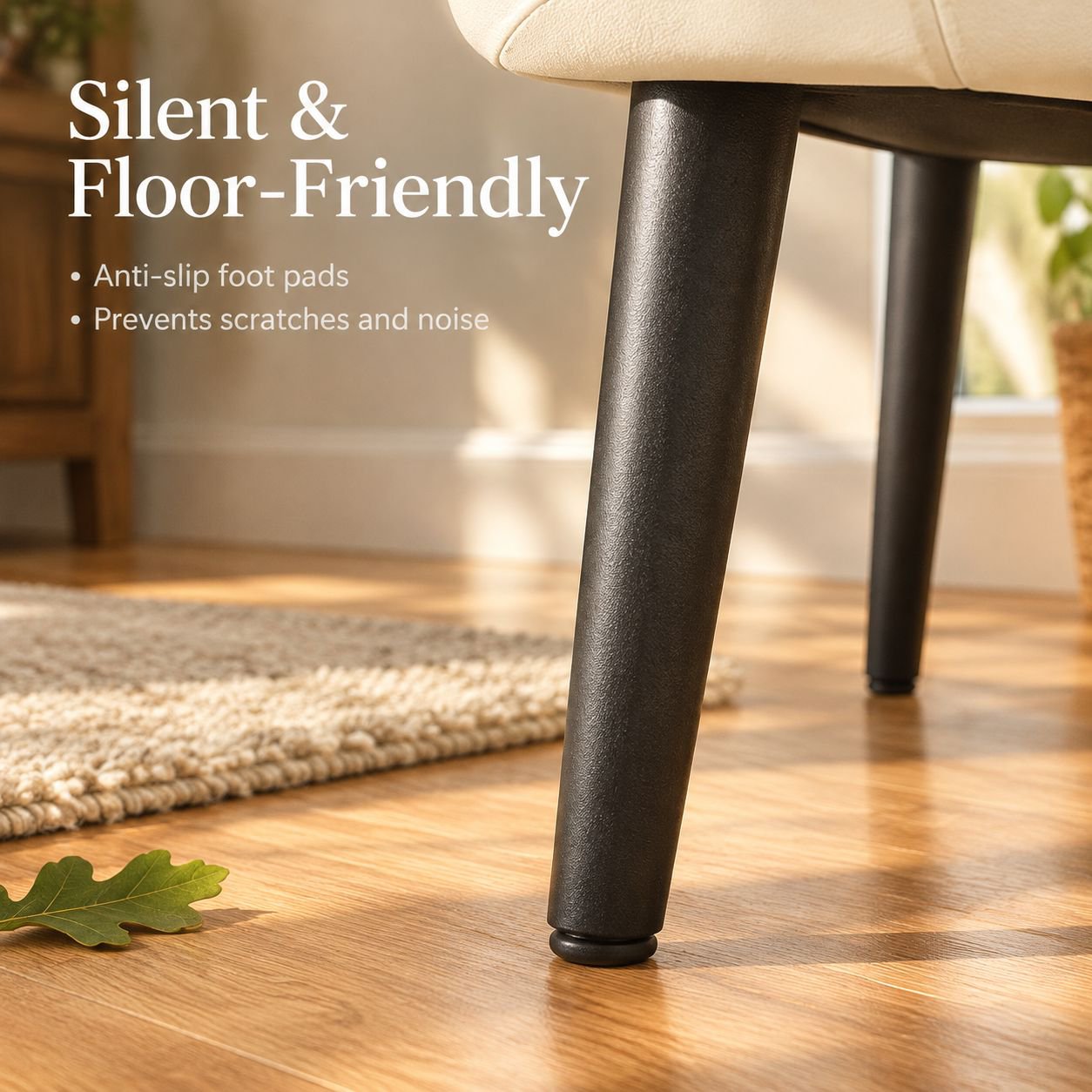 Simple Backrest Chair for Home Dining Room