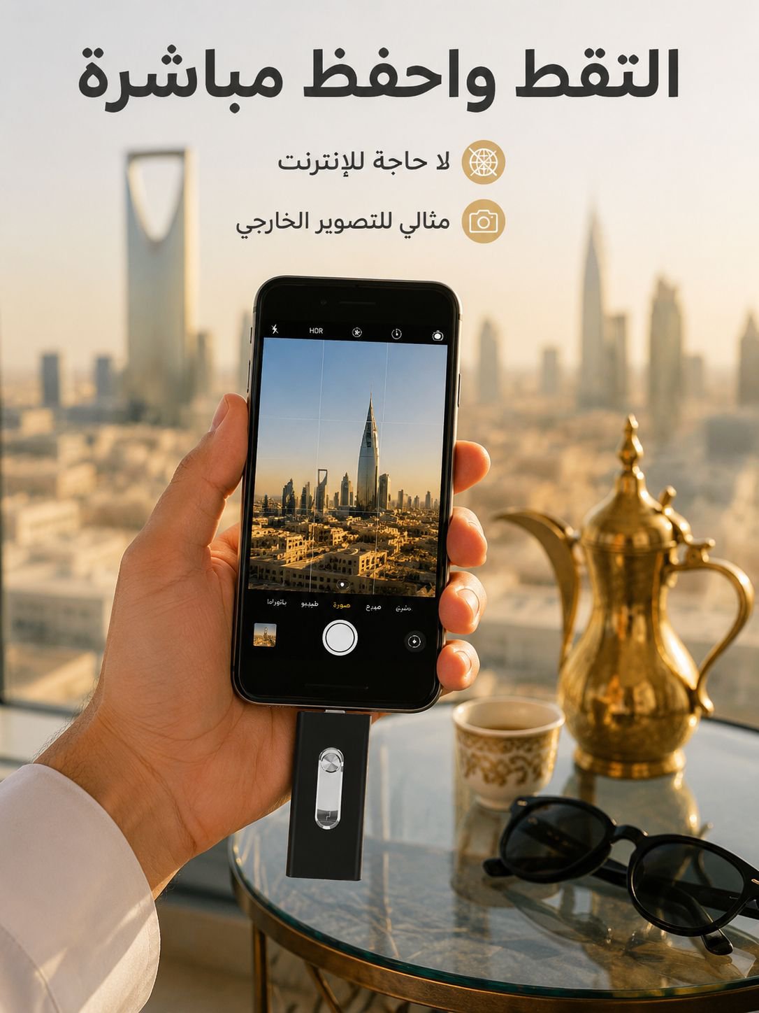 قرص صلب فلاش ذو ثلاث وظائف، عالي السرعة وسعة تخزين كبيرة