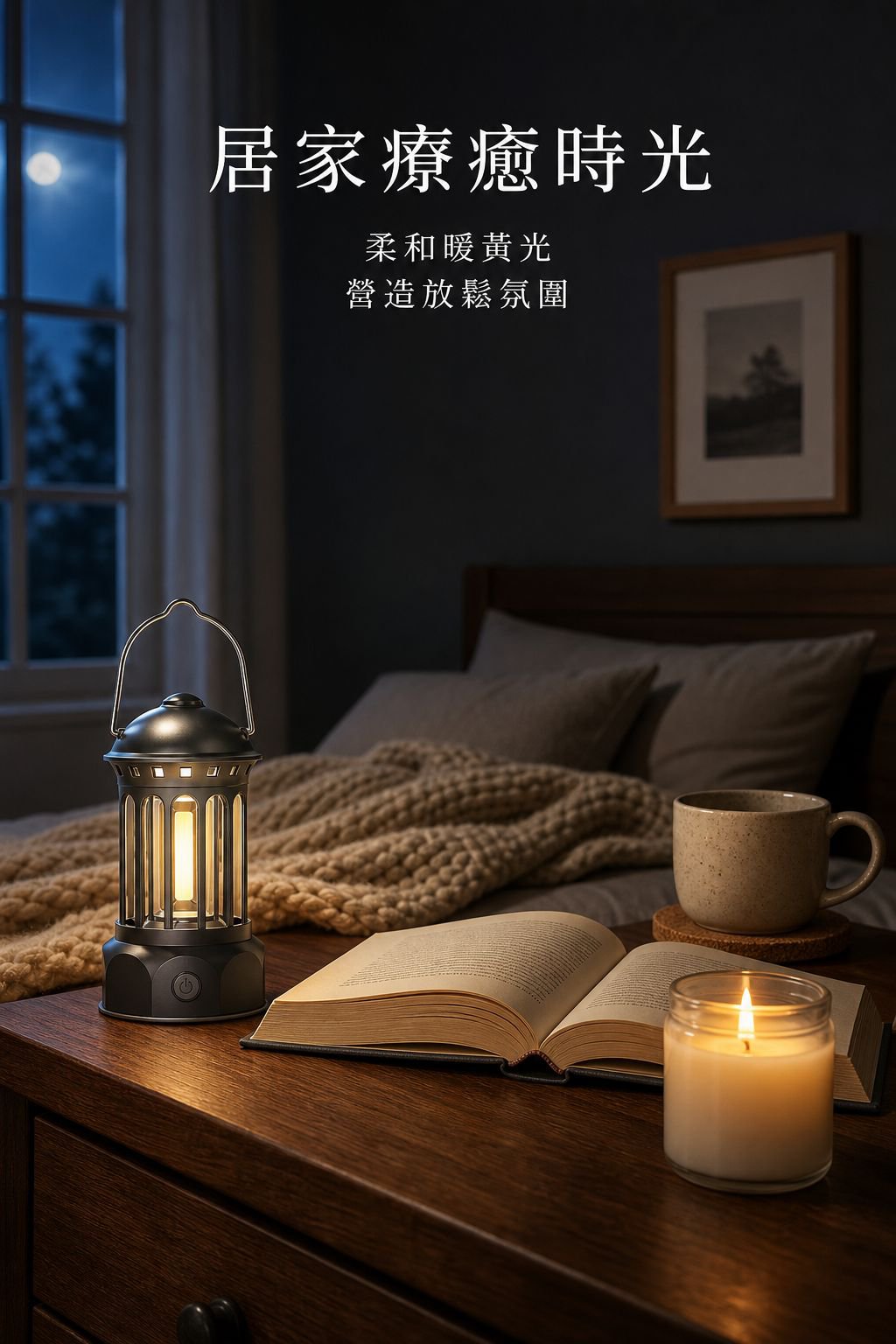 氛圍擺件護眼露營燈