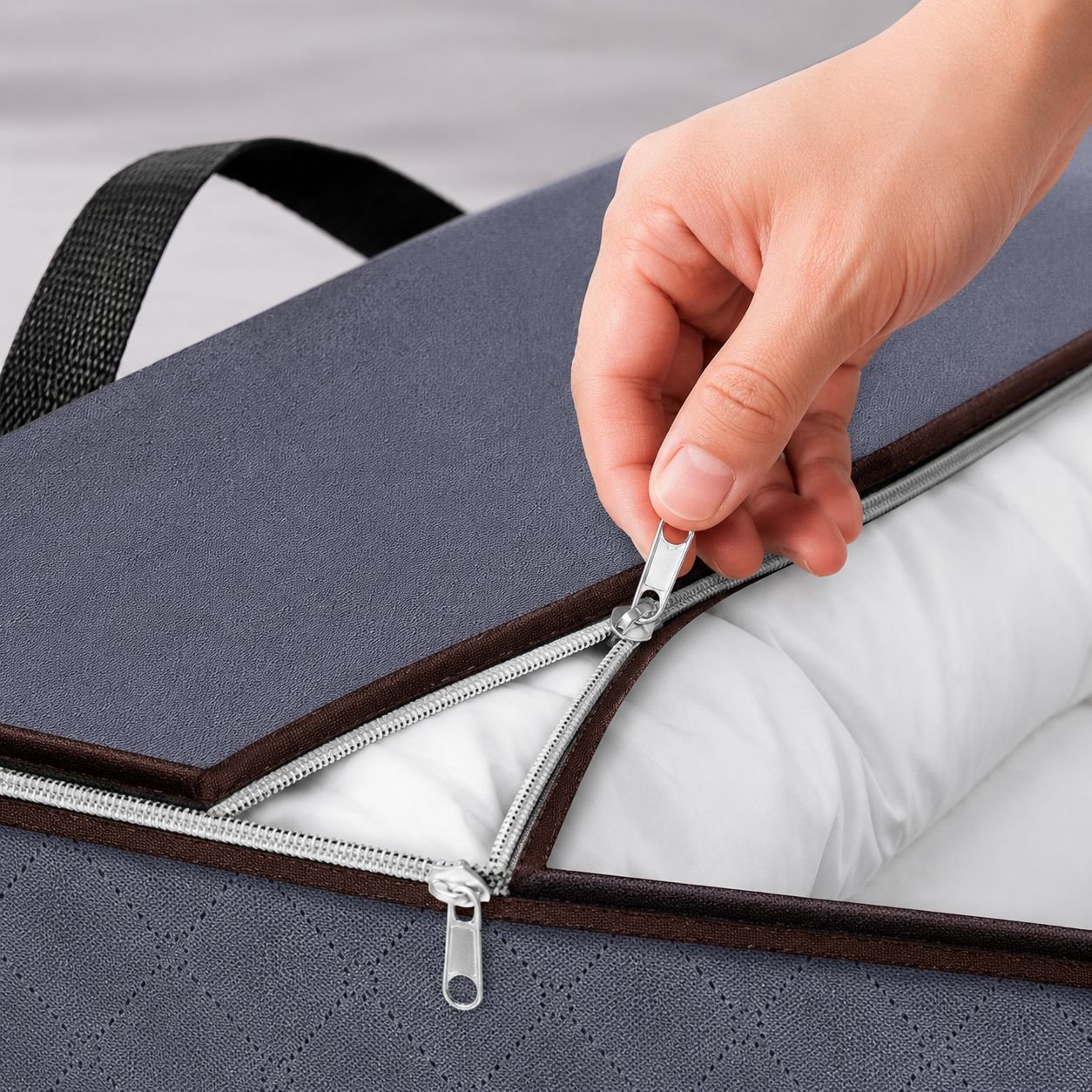 Organisation efficace avec sac de rangement imperméable