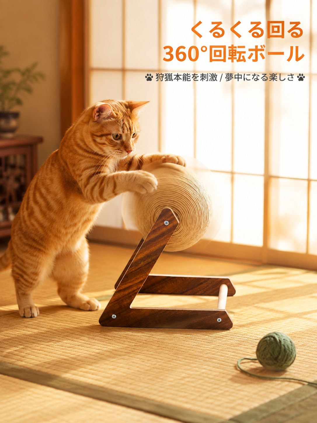剣麻球猫つかみ板猫おもちゃ