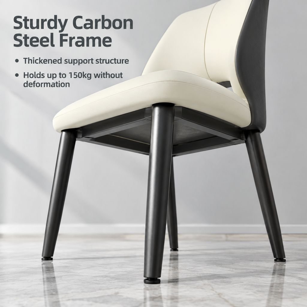 Simple Backrest Chair for Home Dining Room