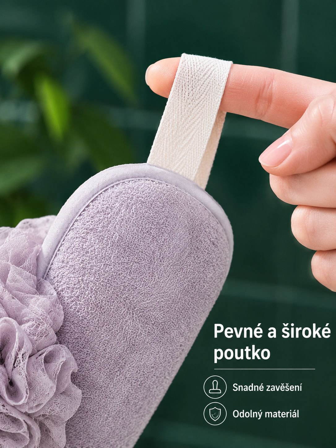 2v1 houba vhodná na nádobí i koupelnu