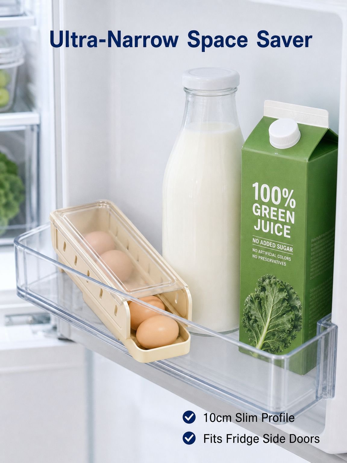 Portable Egg Holder Storage Box