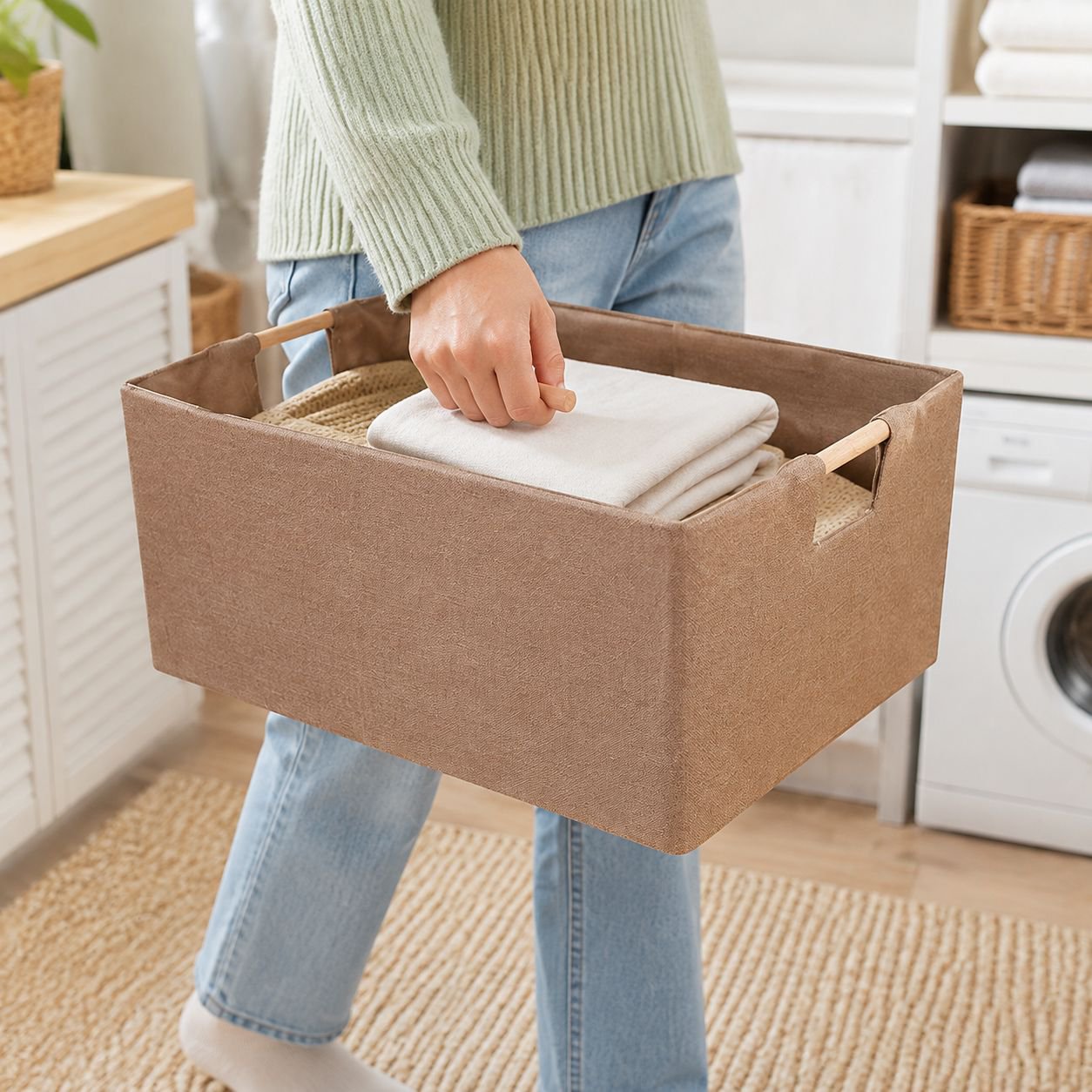 Sustainable Fabric Storage Box: Create an Eco-friendly Home