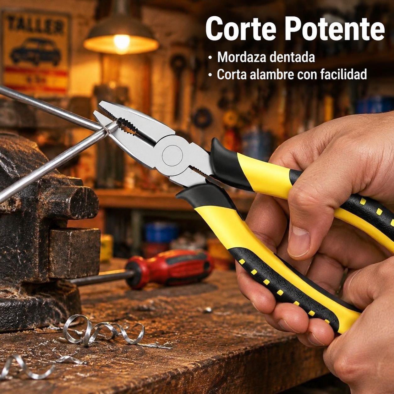 Alicates de 6 pulgadas de grado industrial