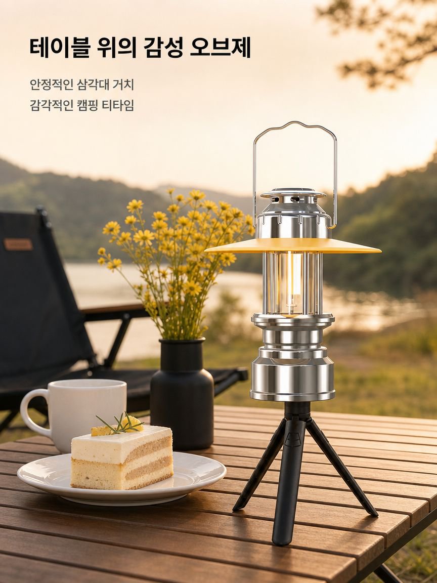 다양한 색상 연출이 가능한 무드 조명