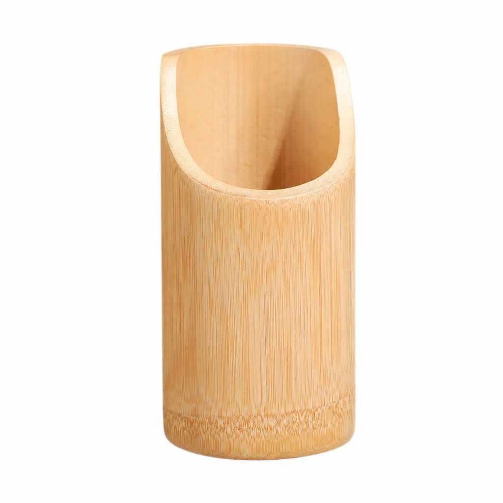 Caja organizadora de cubiertos de bambú