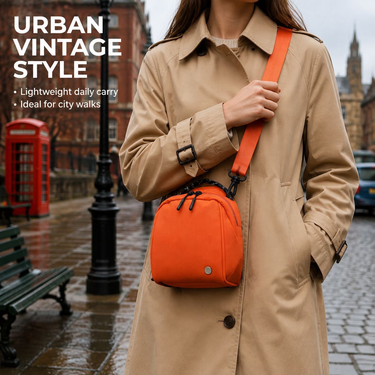 Mini Japanese Style Shell Crossbody Bag