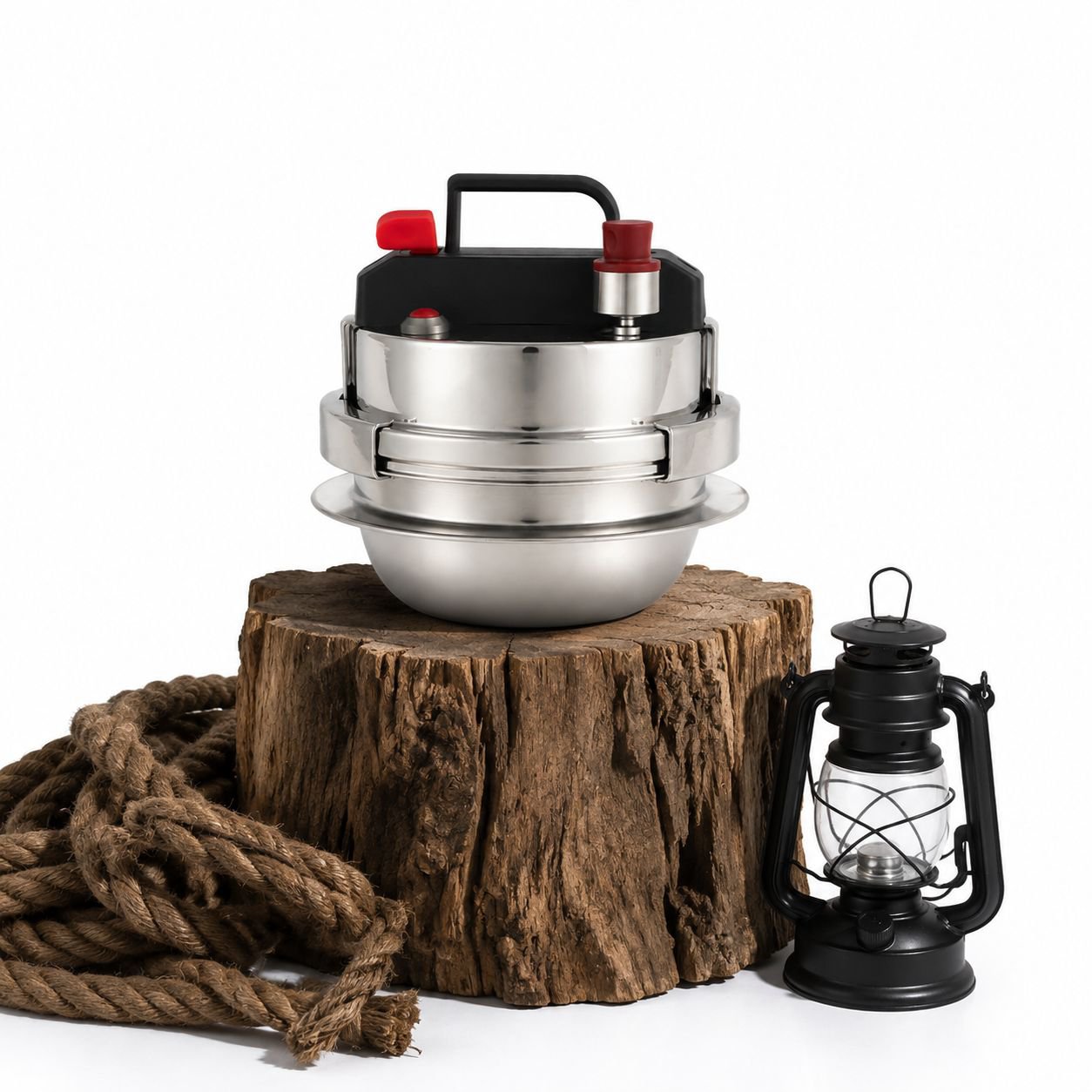 Cuiseur portable 12L avec couvercle sécurisé