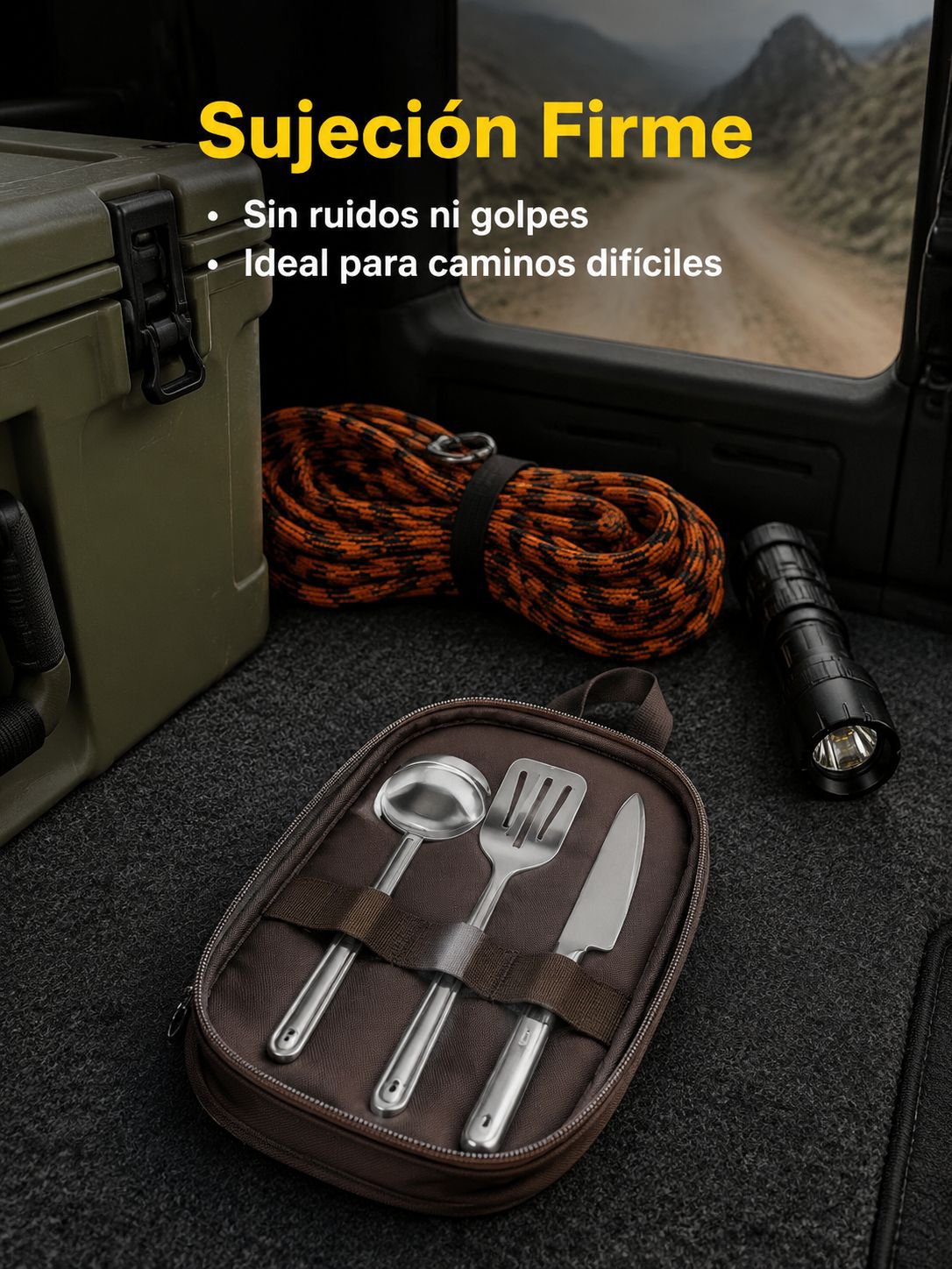 Bolsa de almacenamiento portátil para hornillo y vajilla de camping al aire libre, 