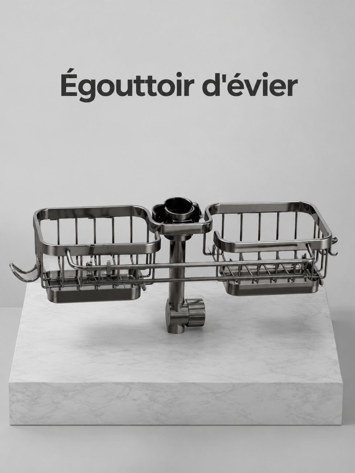 égouttoir d'évier de cuisine