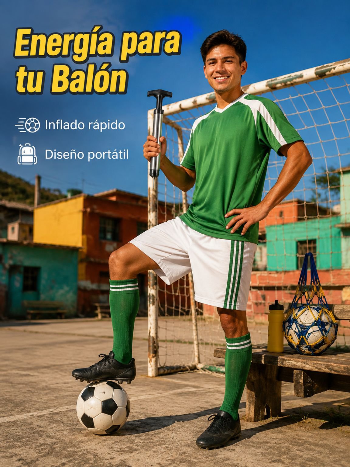 Accesorio de Aguja para Inflar Balones con Bomba