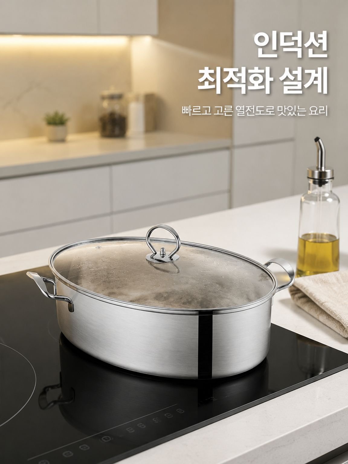 스테인리스 스틸 생선 찜통