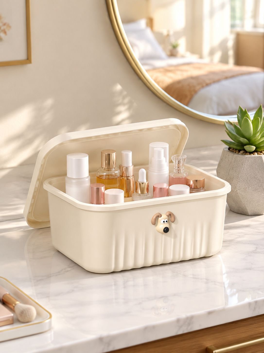 Caja organizadora portátil para juguetes y ropa