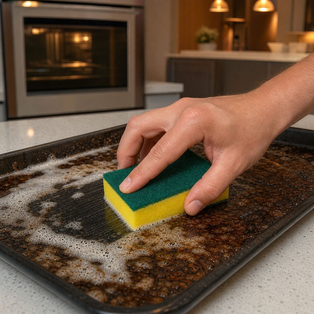 Eco-friendly reusable dishwashing sponge cloth set