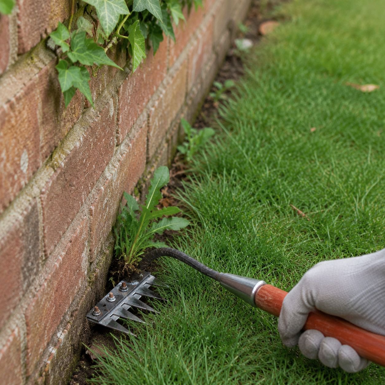 Professional grade detachable weeding rake for farmers