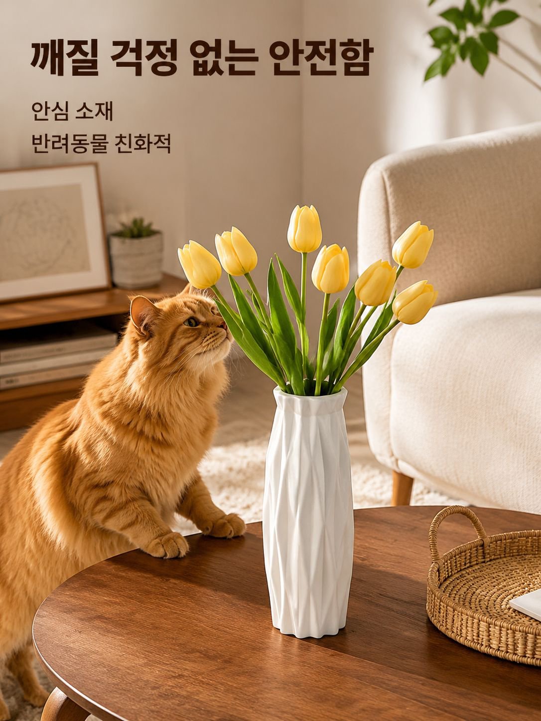모던 스타일 미니멀 장식 화병