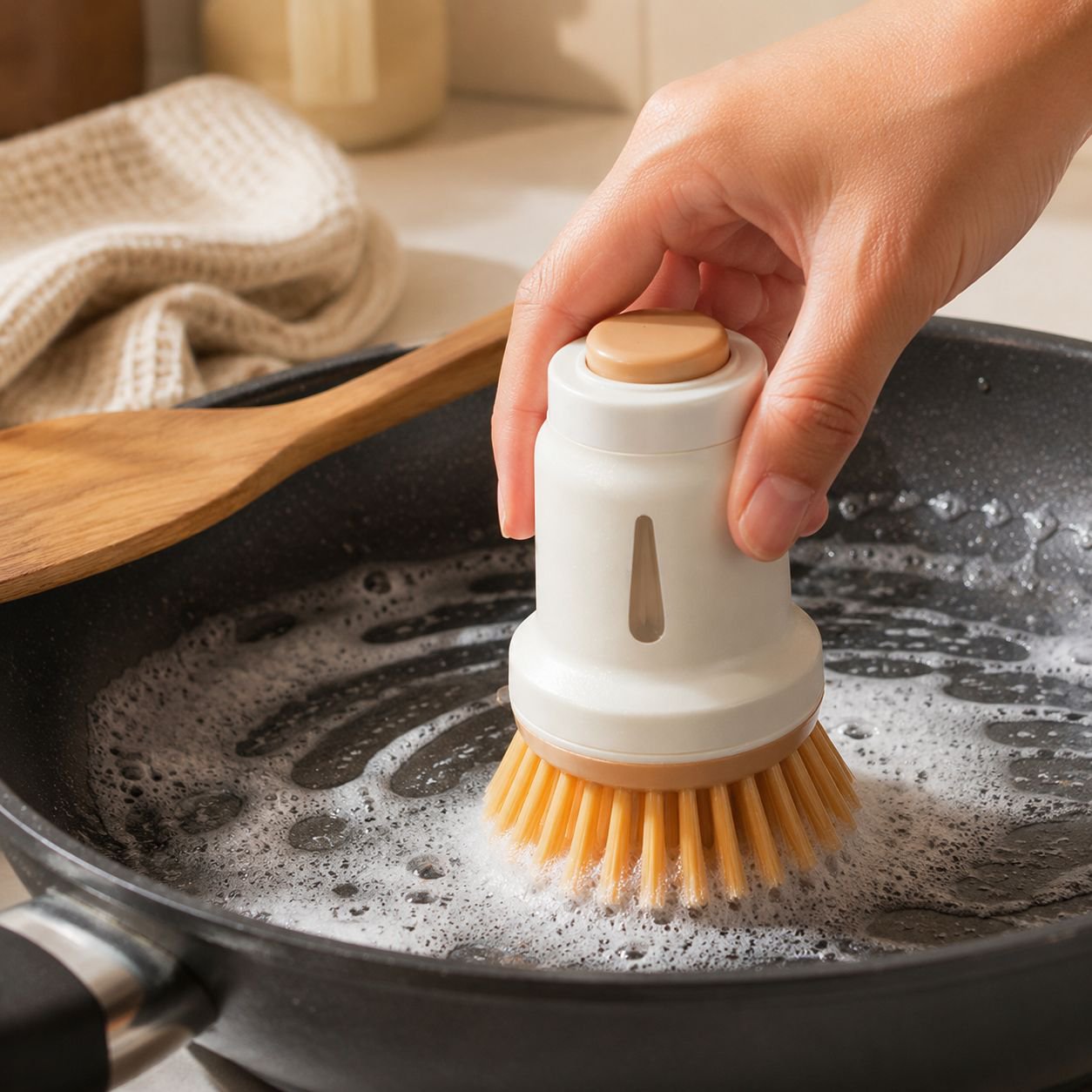 Brosse à casserole haute résistance à l'usure