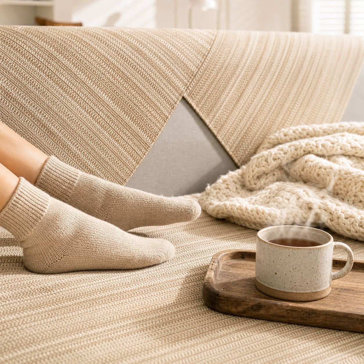 High quality thick sofa cover for long-lasting use