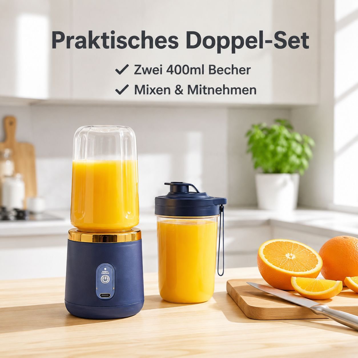 Vielseitiger Haushalts-Standmixer