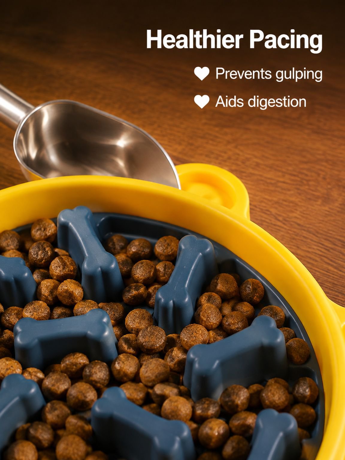 Pet Educational Slow-Feeding Bowl