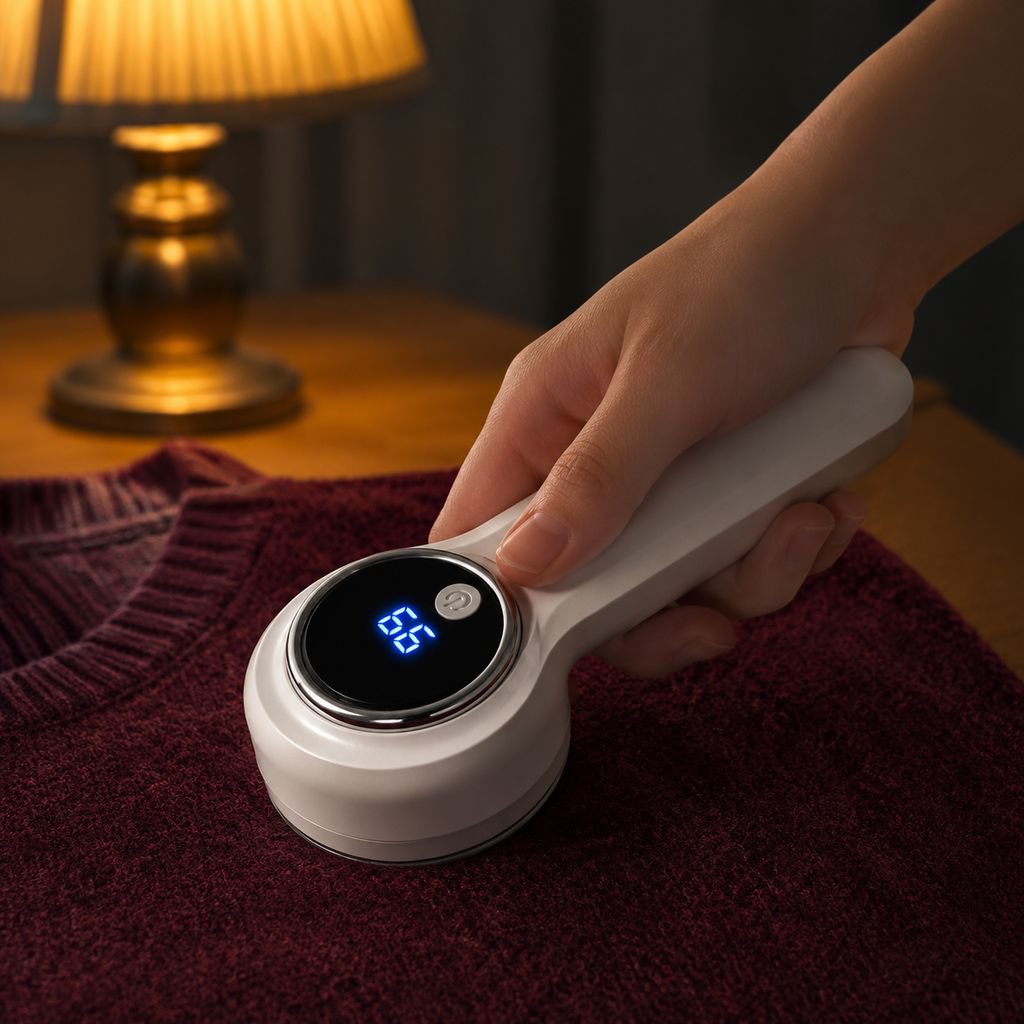 Portable three-speed trimmer for travel