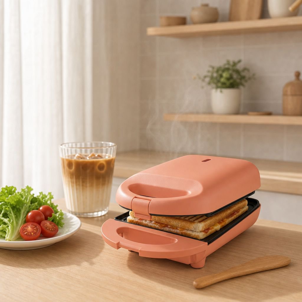 サンドイッチメーカー、家庭用朝食トースター、多機能卵焼き器、グリルパン、ノンスティックフライパン