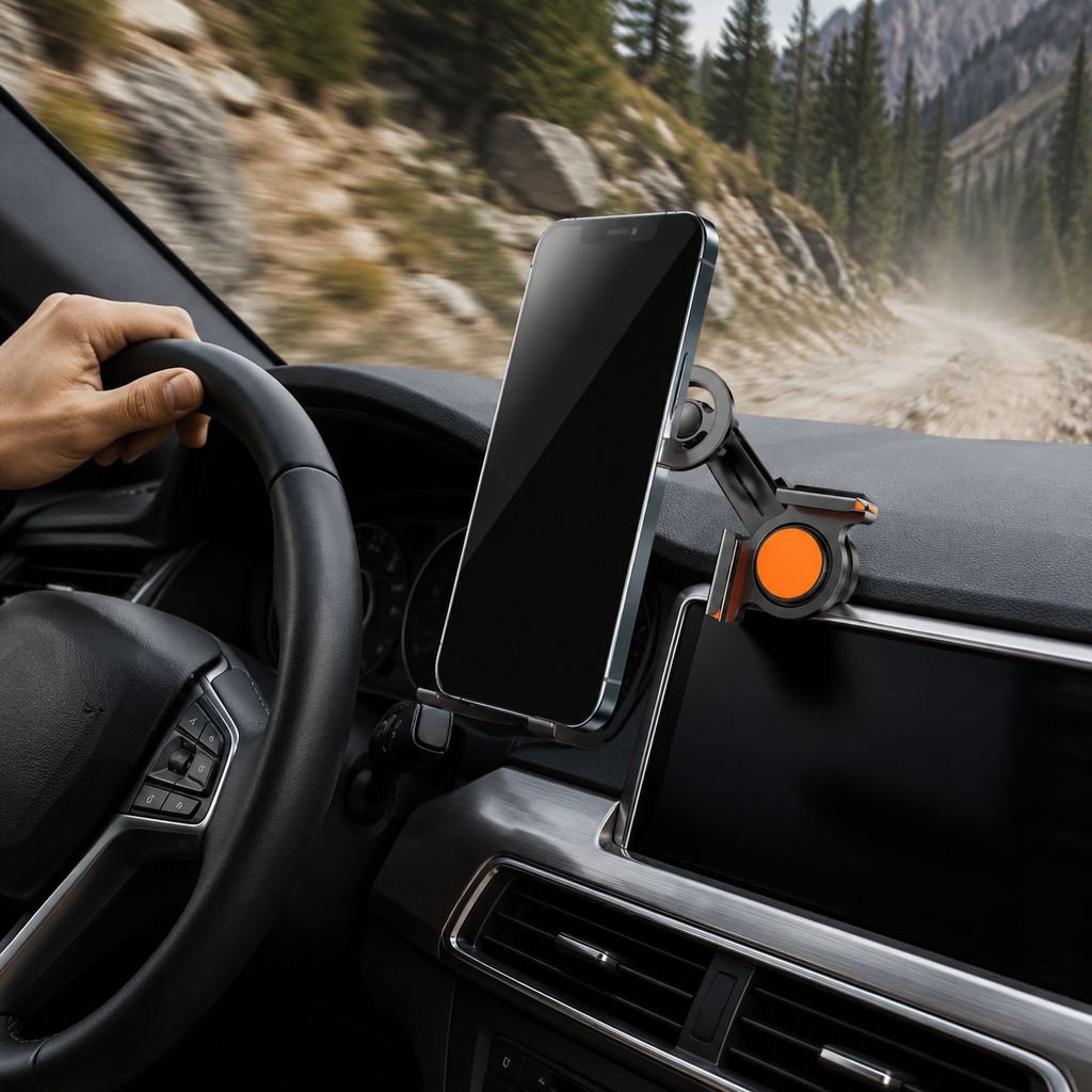 Multi-functional Magnetic Car Mount, Suitable for Various Vehicles