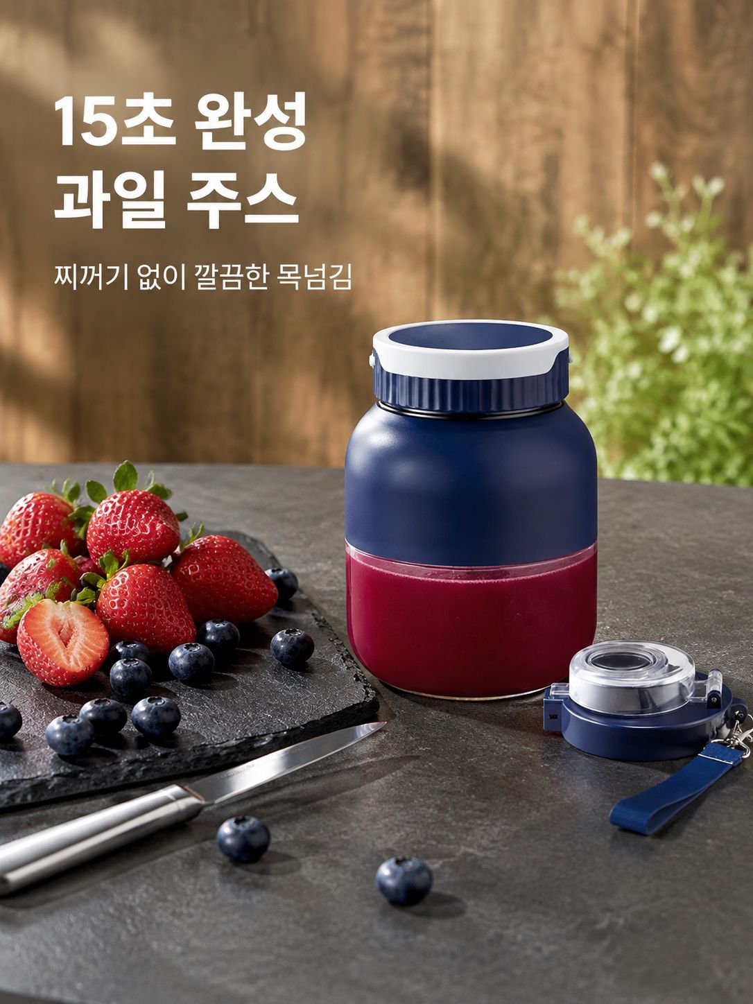 대용량 간편식 믹서 컵
