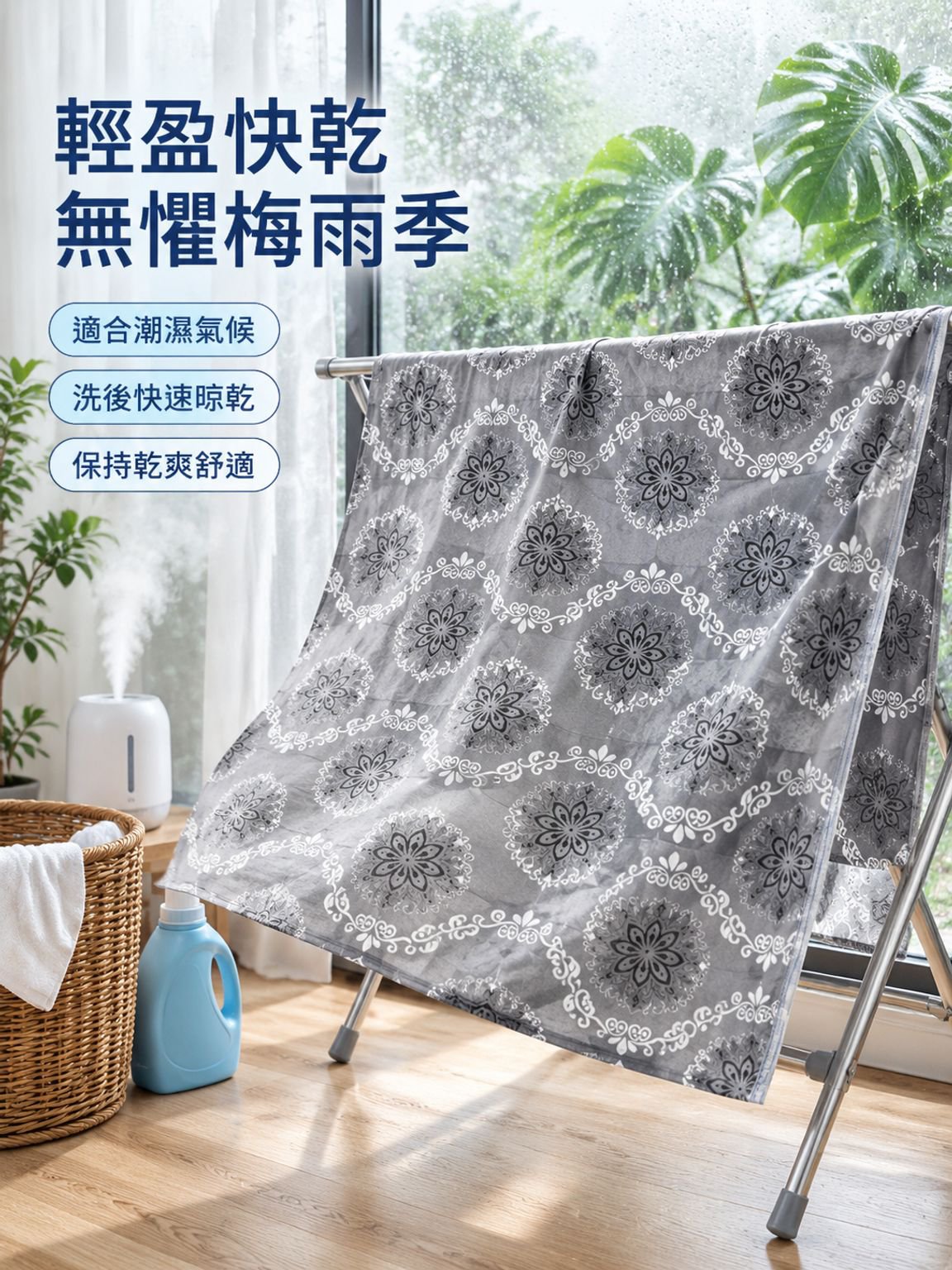 高质量100%聚酯酒店级弹簧床垫保护套面料印花家用床品