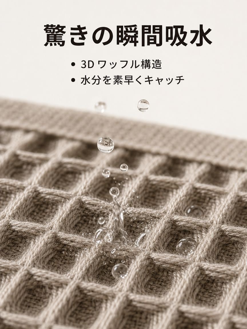 純綿のバスタオル