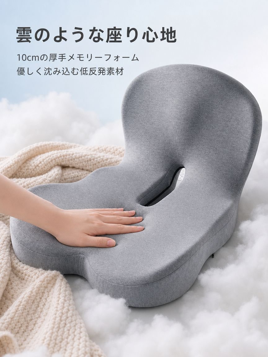一体型チェアクッション