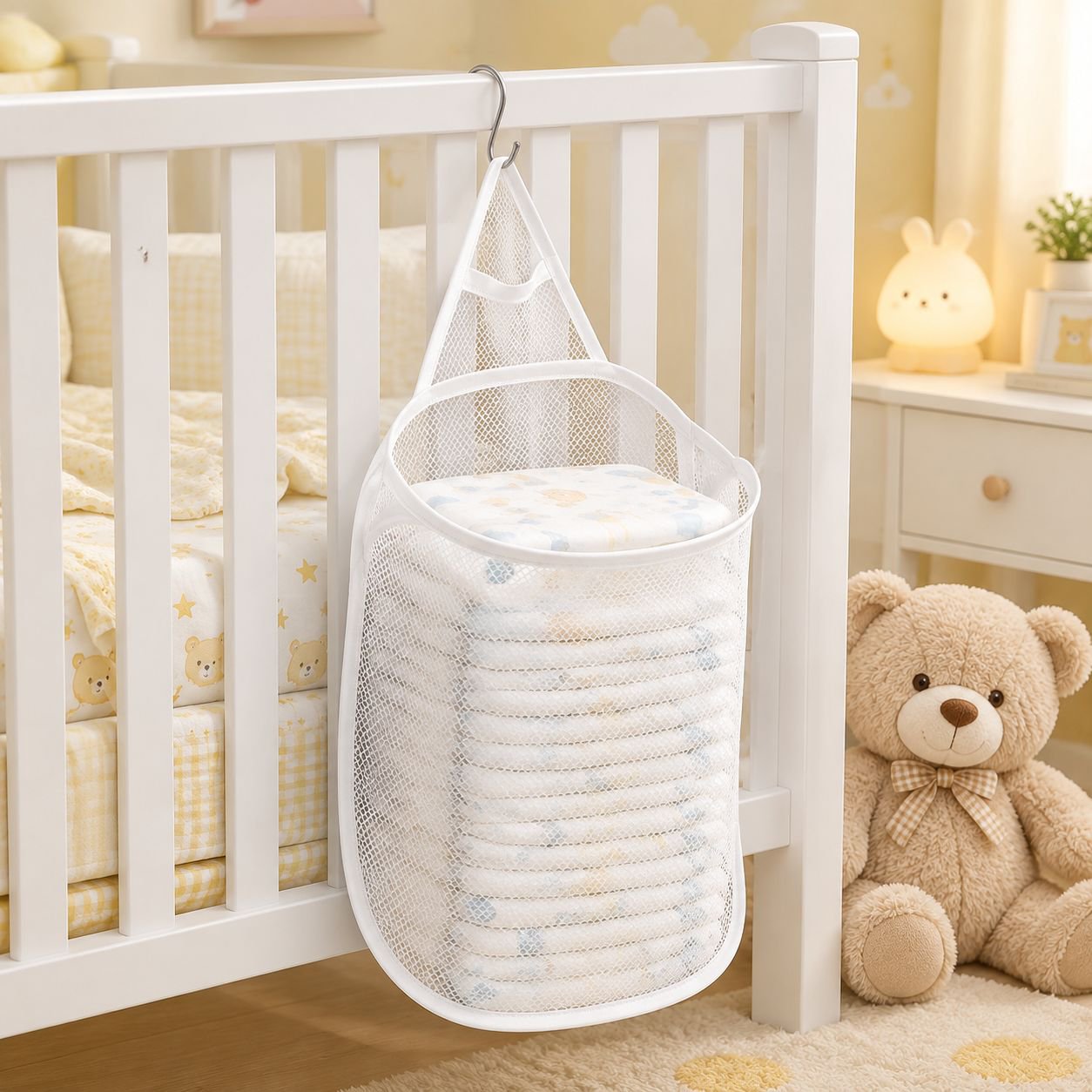 Panier à linge gain de place pour petits espaces