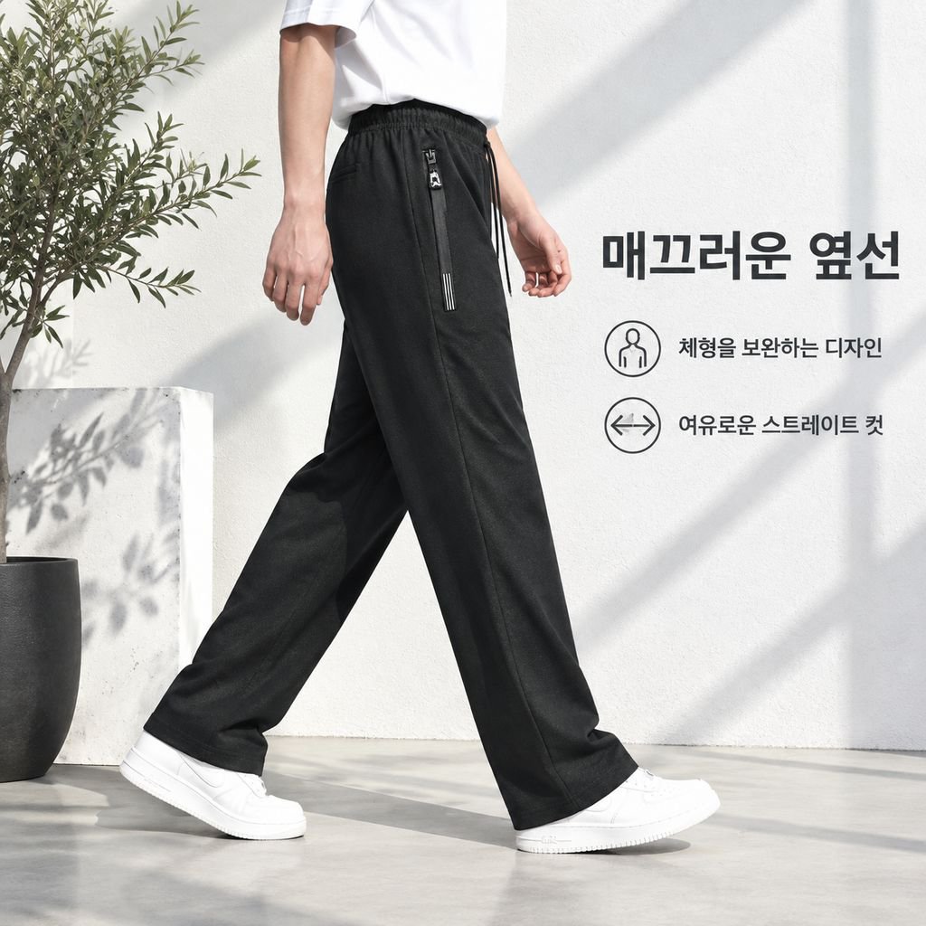 남성용 가을겨울 신상 일자 바지