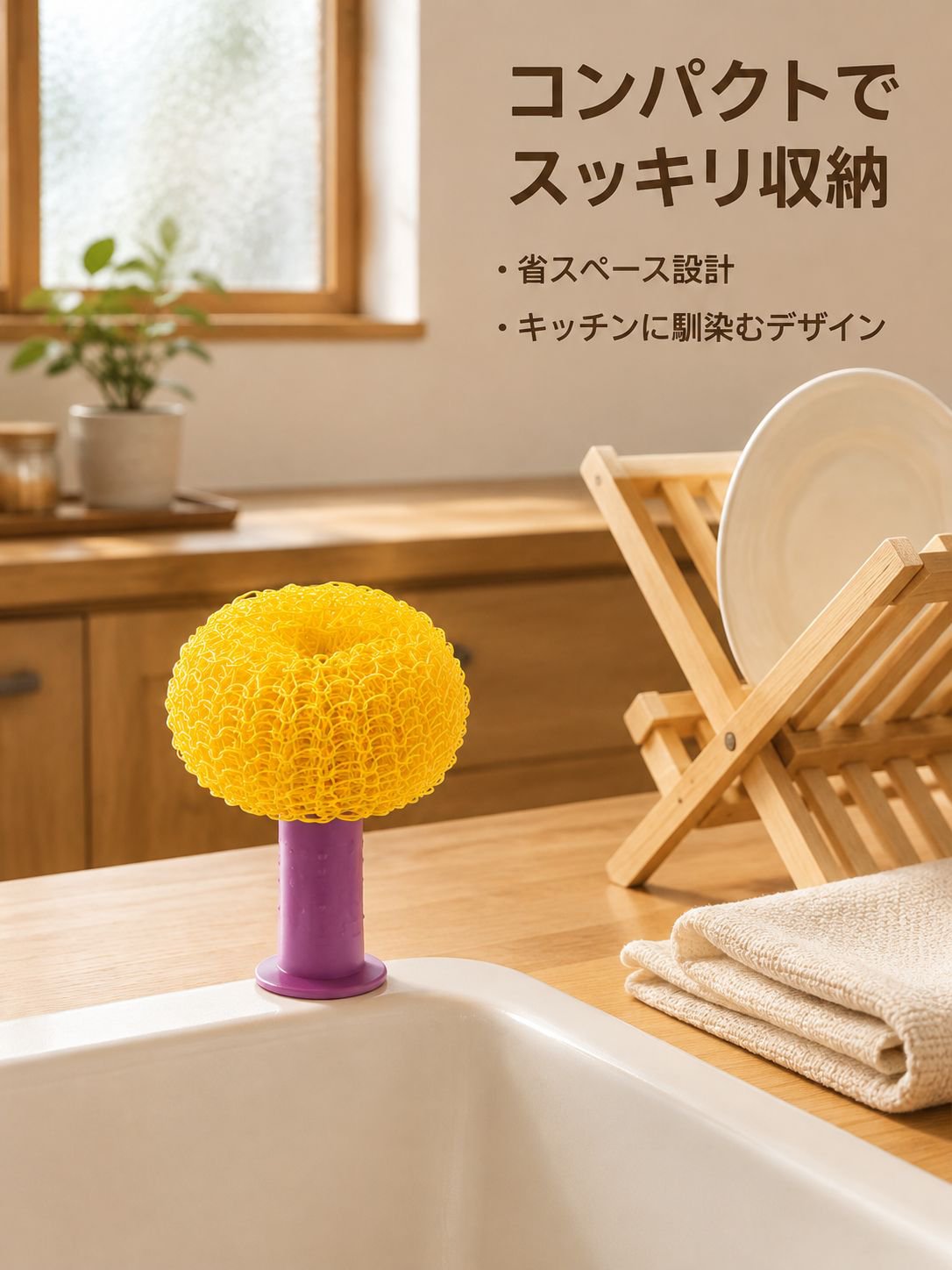 かわいいナノほつれないスチールたわし キッチン用鍋洗いクリーニングボール
