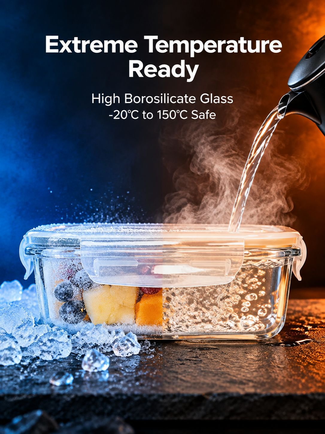 Multi-functional Portable Insulated Lunch Box
