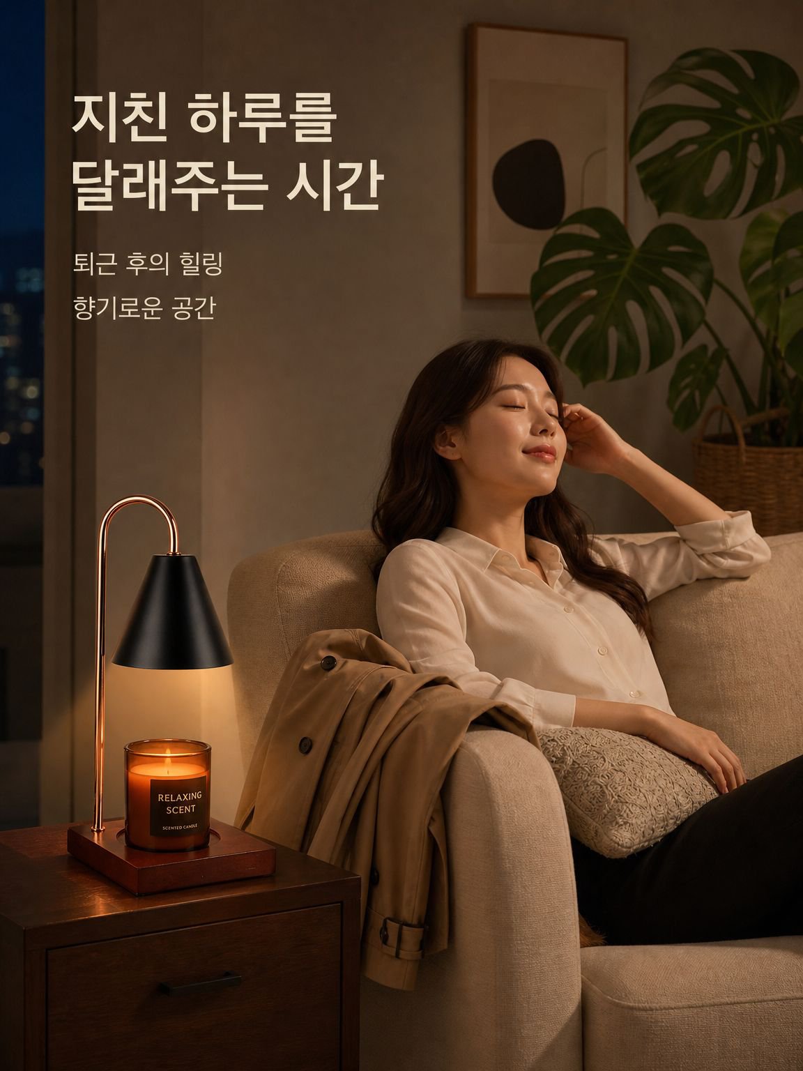 로맨틱 아로마 램프