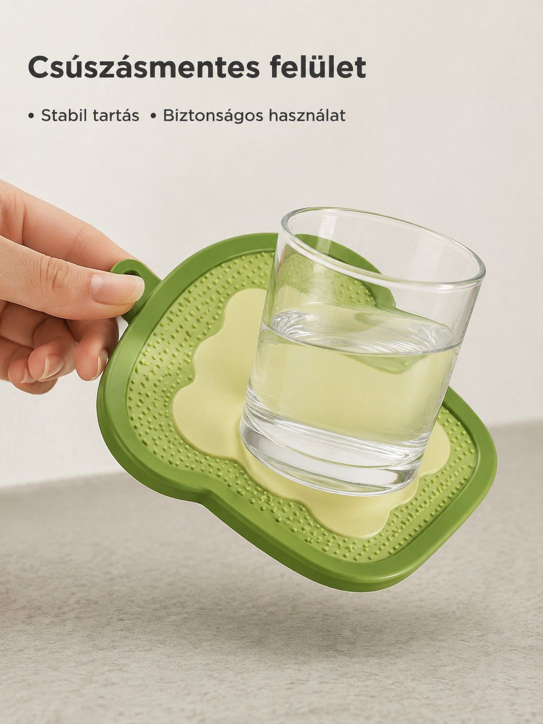 Csúszásmentes szilikon alátét edényekhez
