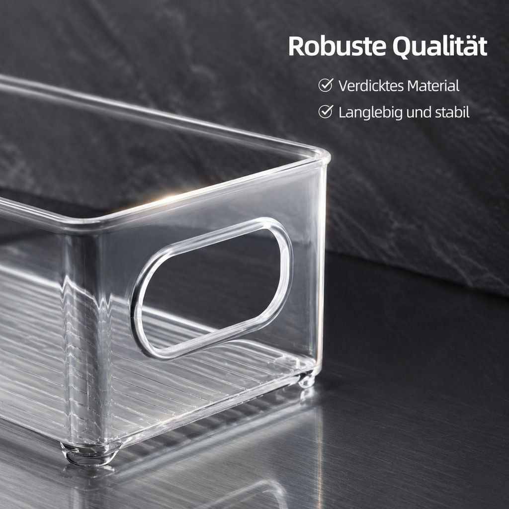 Transparenter Acryl-Schreibtischorganizer