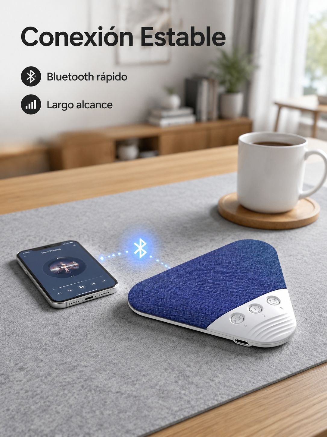 Altavoz Bluetooth para dormir en la mesita de noche