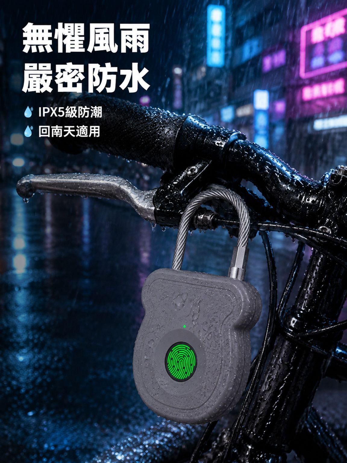 戶外防水智慧指紋鎖