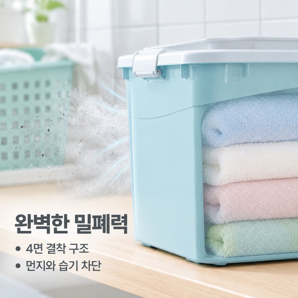 대용량 다기능 플라스틱 수납함