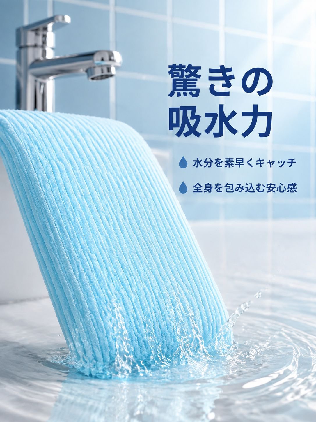 高品質のベルベット吸水性タオル