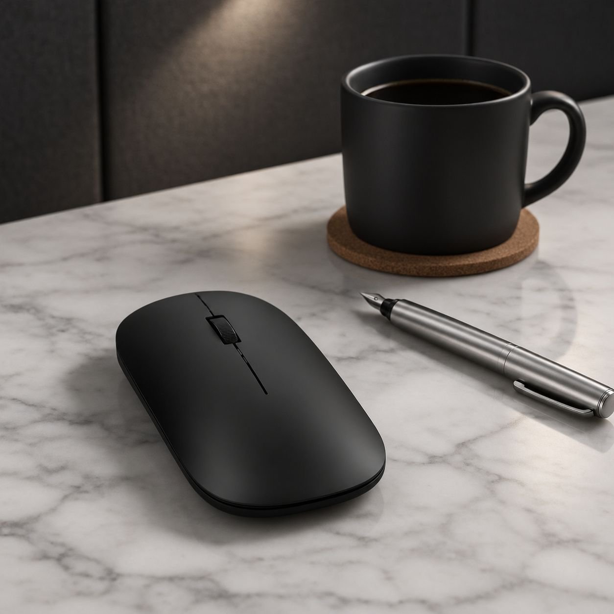 Ratón Bluetooth ergonómico y silencioso