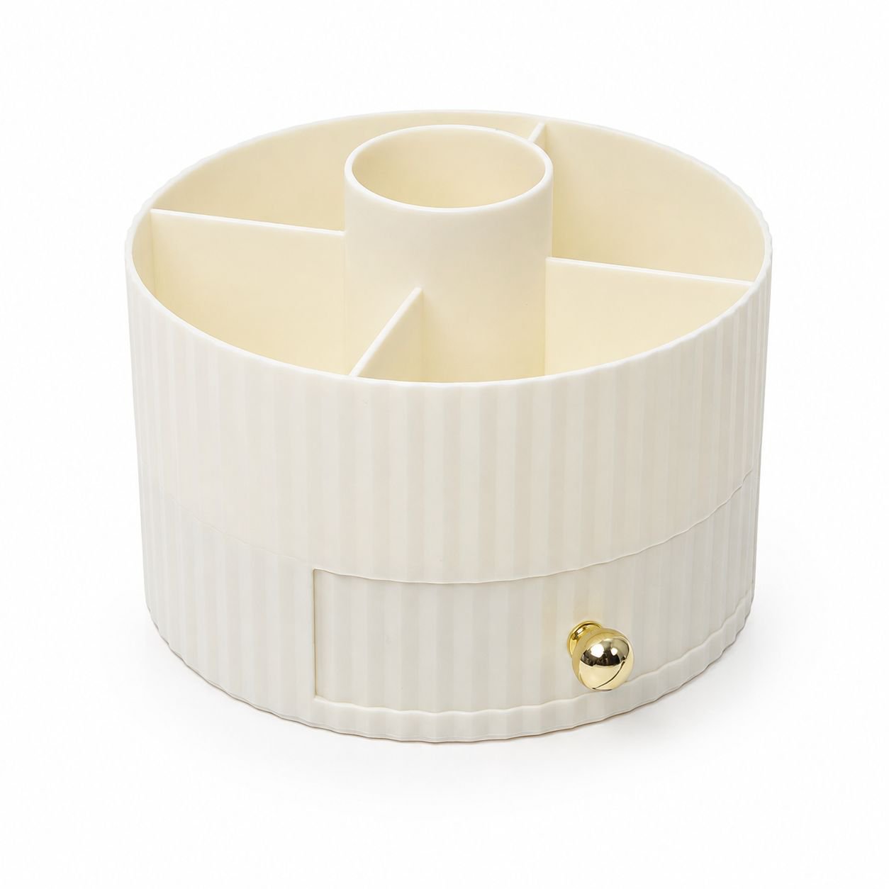 Desktop Cosmetics Drawer Storage Box Light Luxury Dressing Table Organizer
